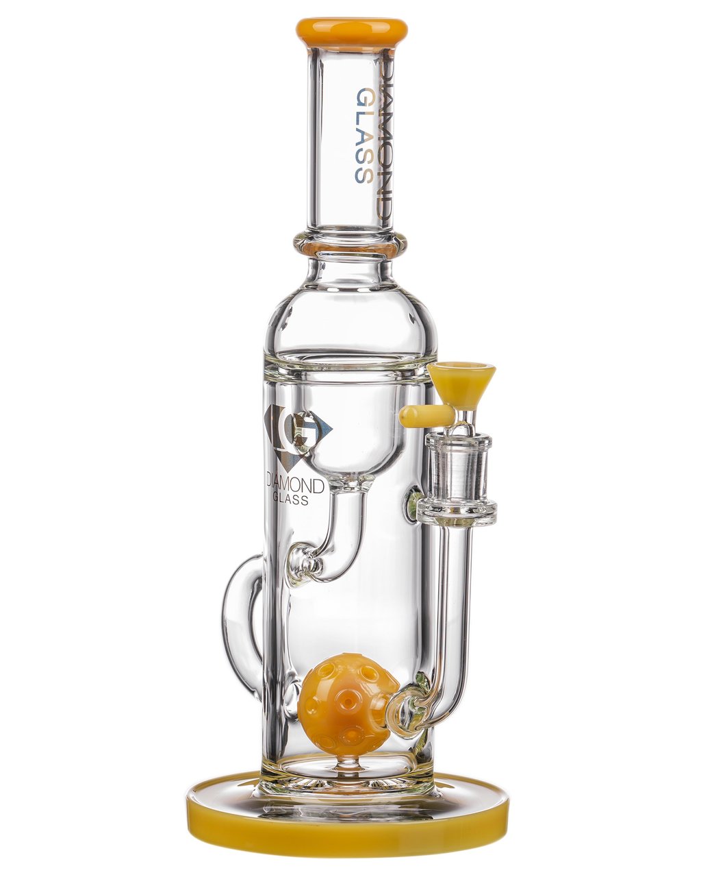 Dab Rigs Diamond Glass - Ball Perc Incycler