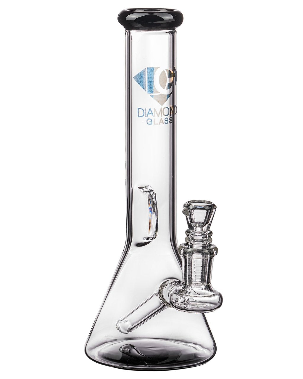 Bongs Diamond Glass - Fixed Downstem Mini Beaker