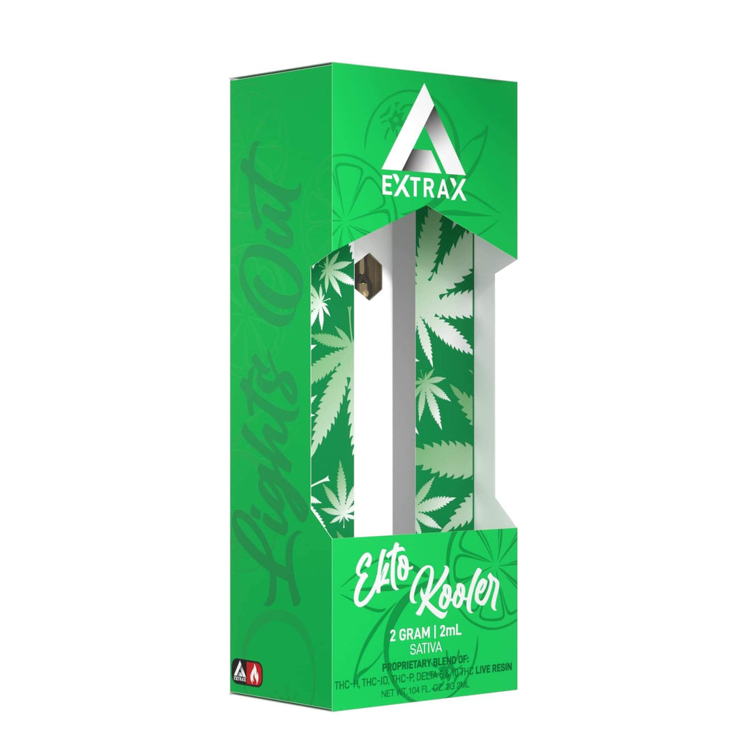 Ekto Kooler Thch Thcjd Disposable Live Resin -  By Delta Extrax