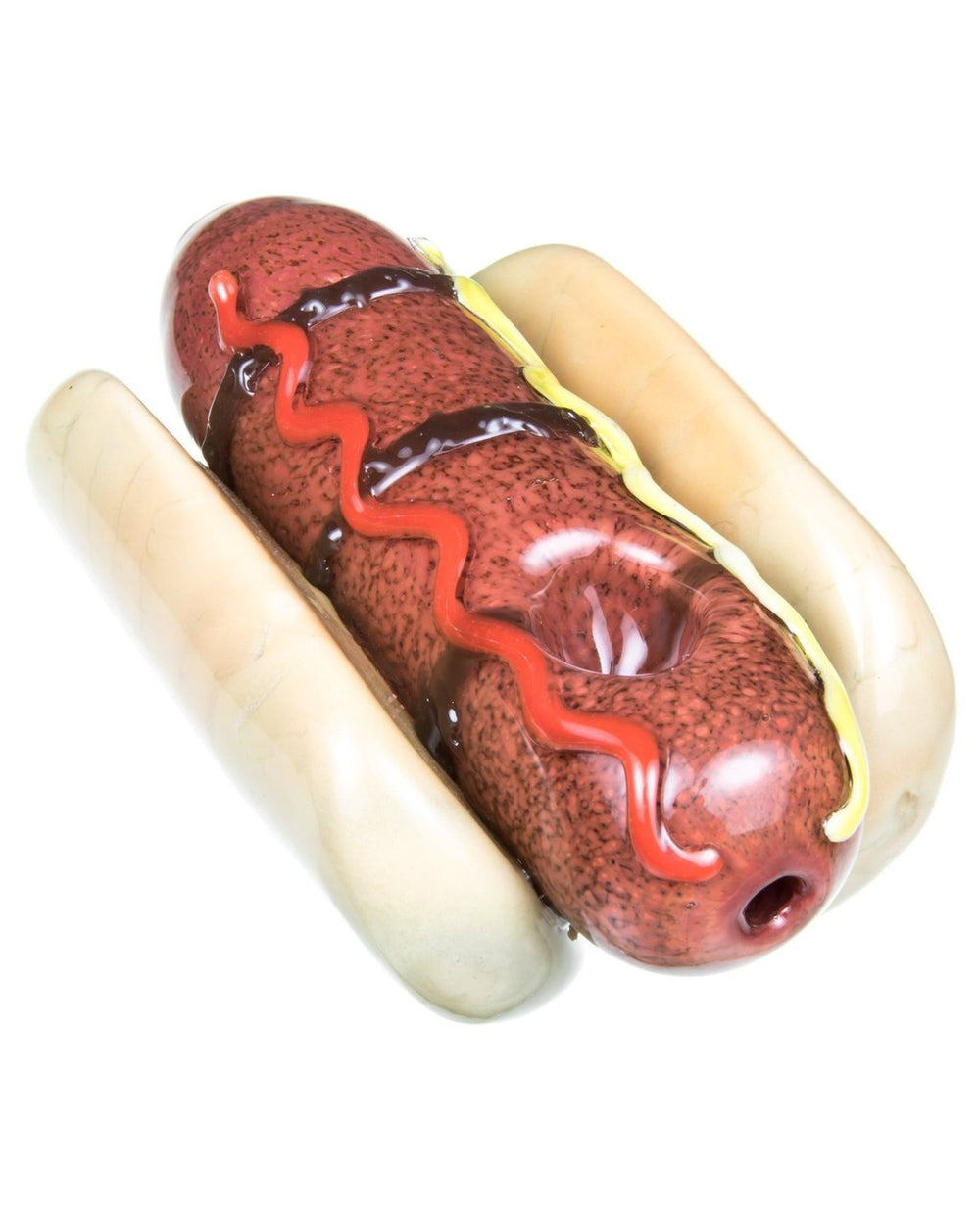 Steamroller Pipe Empire Glassworks - Hot Dog Steamroller