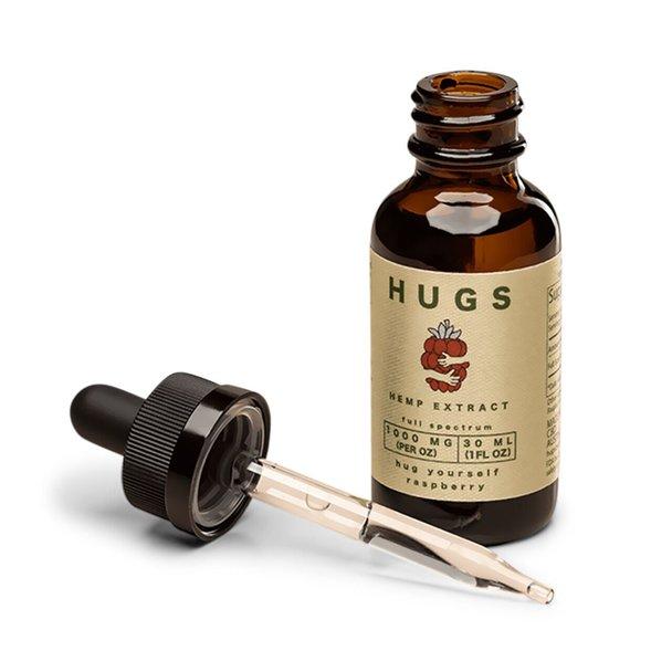 CBD Tinctures HUGS - CBD Tincture - Raspberry - 500mg-1000mg