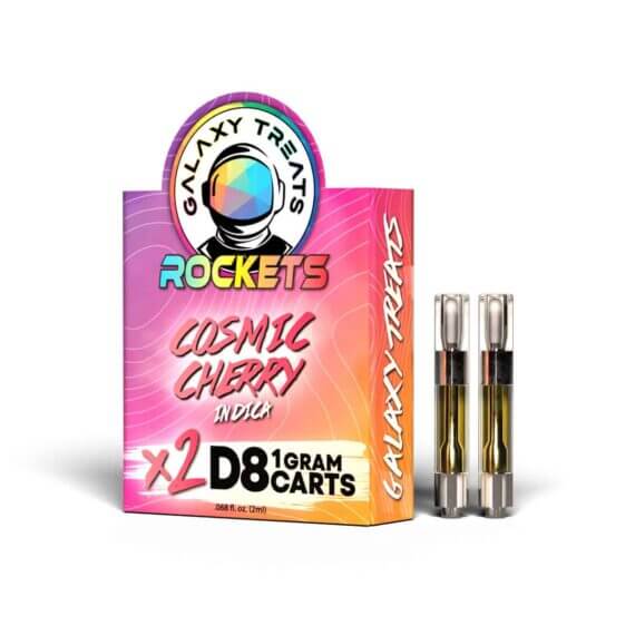 COSMIC CHERRY 2-PACK DELTA 8 CARTS | Galaxy Treats