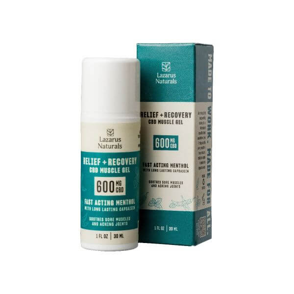 CBD MUSCLE GEL - By Lazarus Naturals