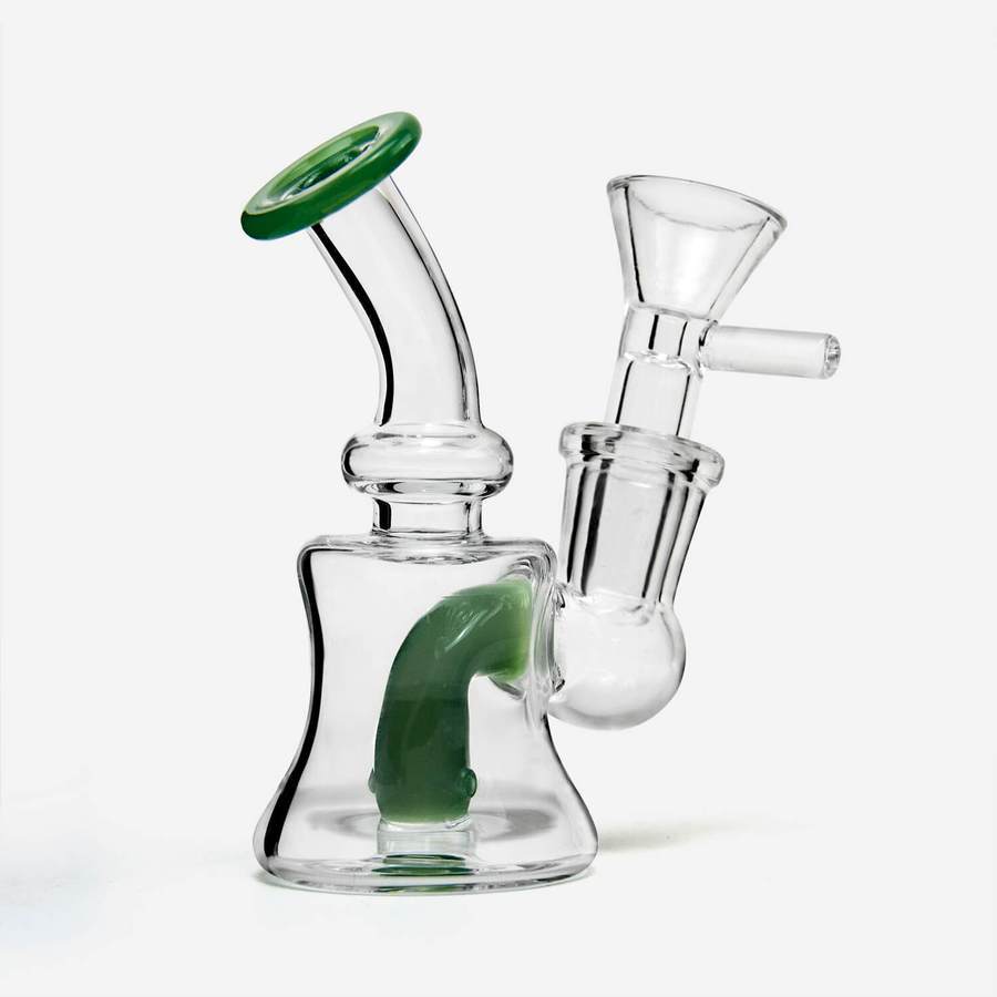 Small bongs Inhalco - 4″ Mini Rig Green