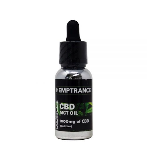 CBD Pain Relief Hemptrance CBD MCT Oil 1000mg 30ml