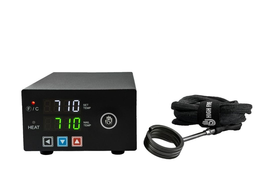 e-nail High Five - LCD E-Nail w/ Heater Coil