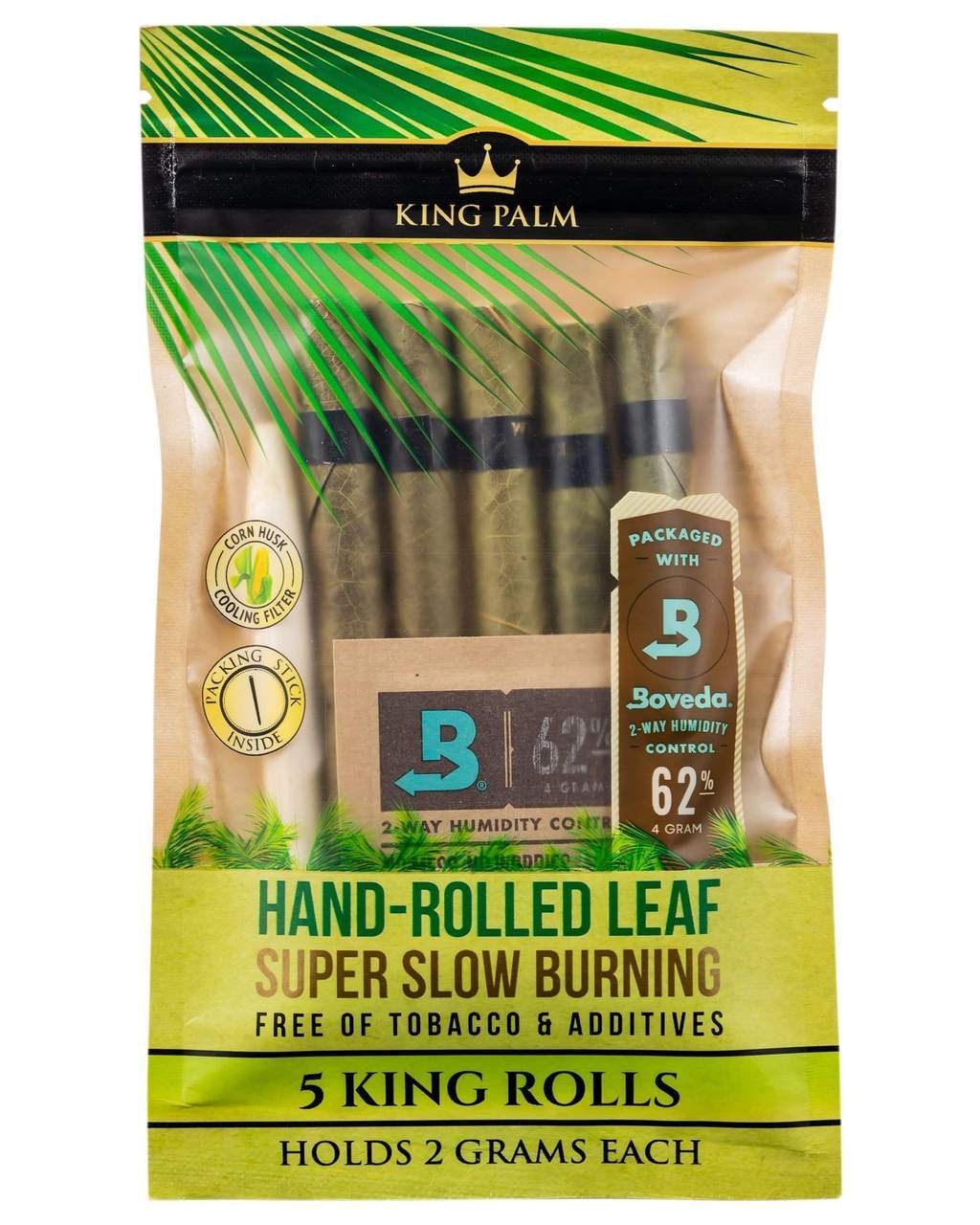 Rolling Papers Resealable 5 Pack King Size Pre-Rolls