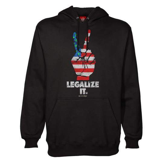 hoodies LEGALIZE AMERICA HOODIE