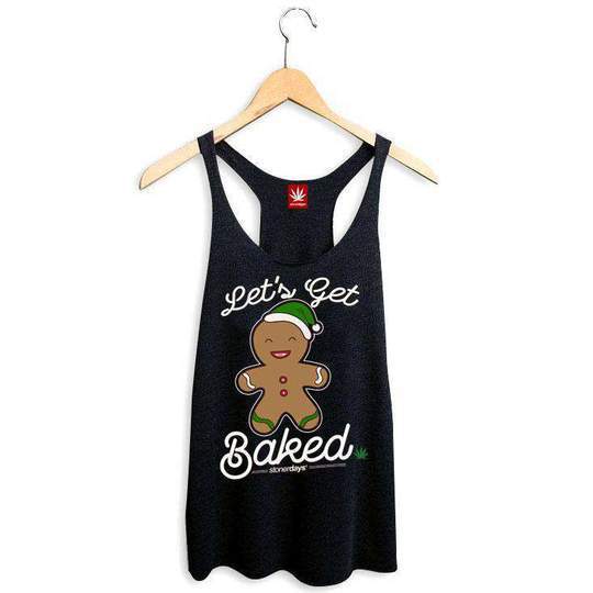 Apparel WOMEN'S LET'S GET BAKED RACERBACK