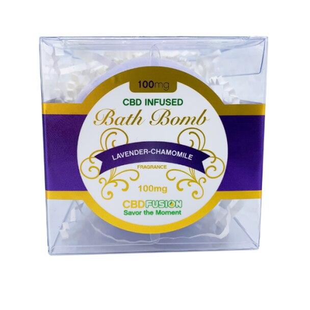 CBD Cream CBD Fusion - CBD Bath - Lavender Bath Bomb - 100mg