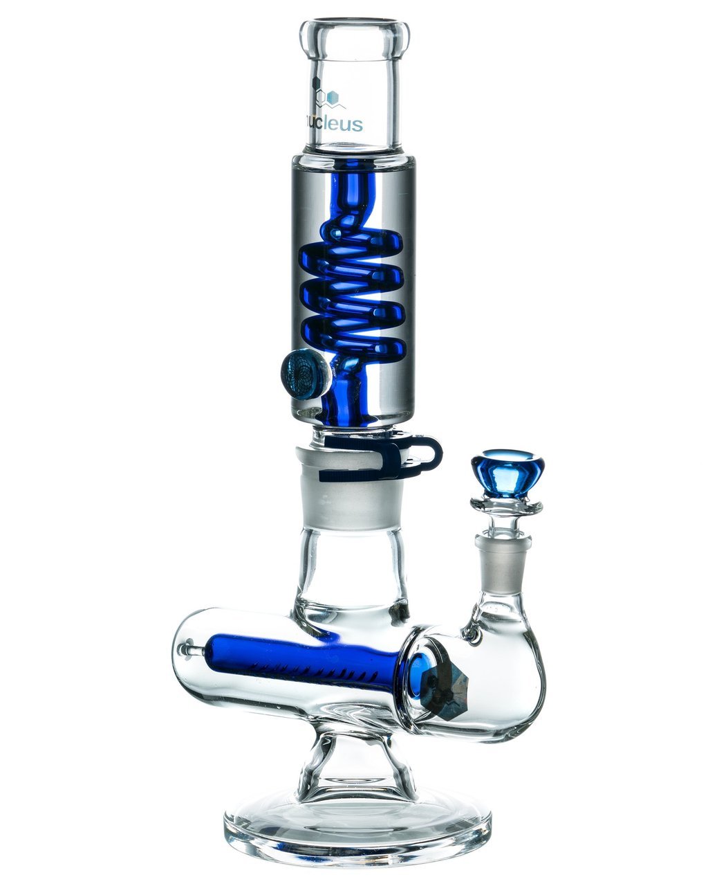 Bongs Nucleus - Glycerin Coil w/ Inline Perc Bong
