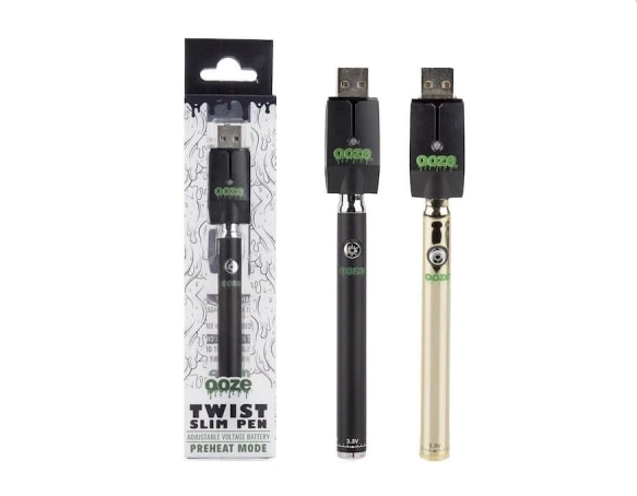 CBD Vape Oil Ooze Slim Twist 320mAh Battery