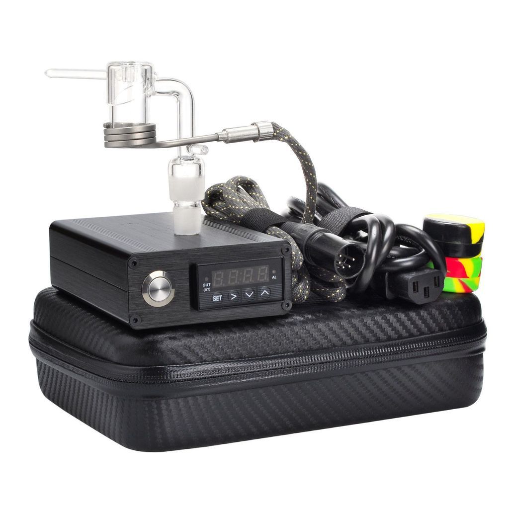 Dab Rigs Quartz Enail Dab Kit - Complete Desktop Setup