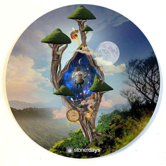 dab accessories TREE OF LIFE DAB MAT