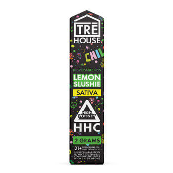 TRE HOUSE - HHC VAPE - LEMON SLUSHIE DISPOSABLE - 2 GRAMS