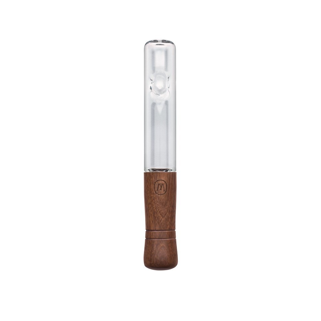 Steamroller Pipe Marley Natural - Glass & Walnut Steamroller