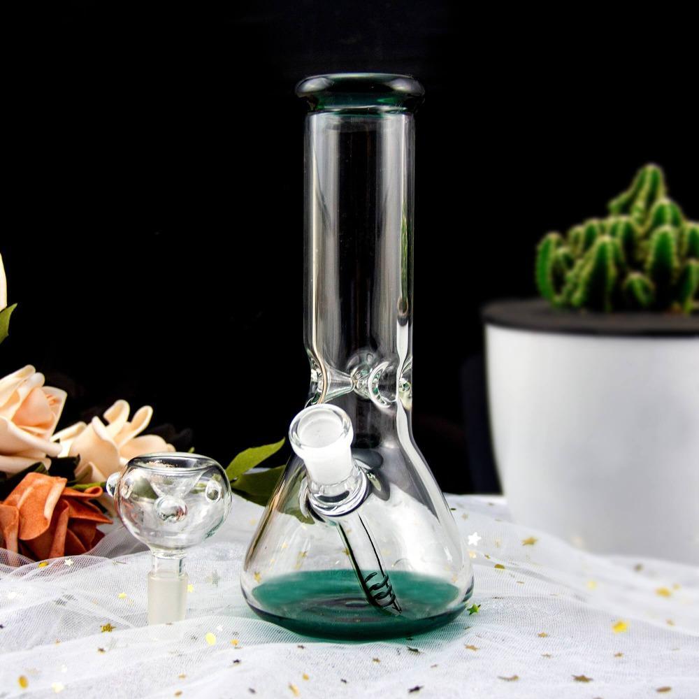 Beaker bongs Fixed Downstem Mini Beaker 8"