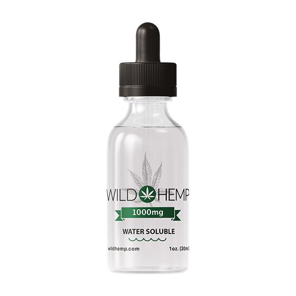 CBD Pain Relief Wild Hemp Water Soluble Tincture
