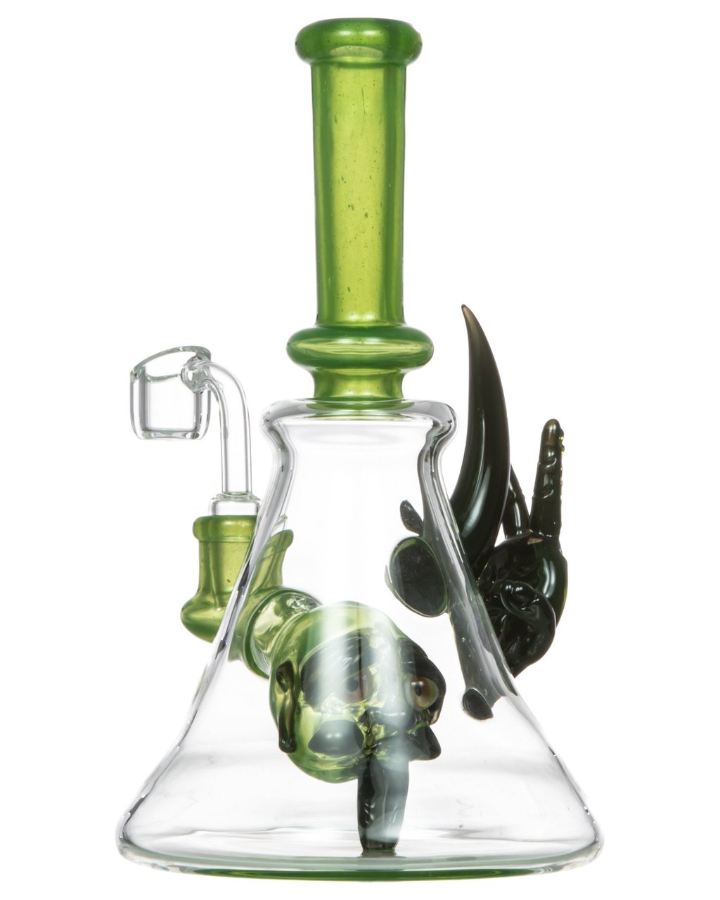Dab Rigs Zink - Heady Gremlin Dab Rig w/ Horn Accent