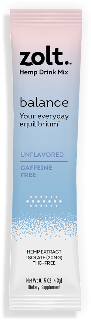 CBD Edibles Zolt balance UNFLAVORED