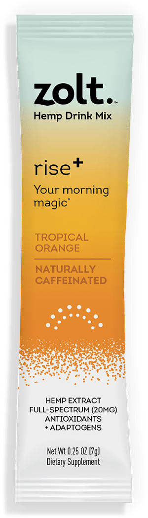 CBD Edibles Zolt Rise+