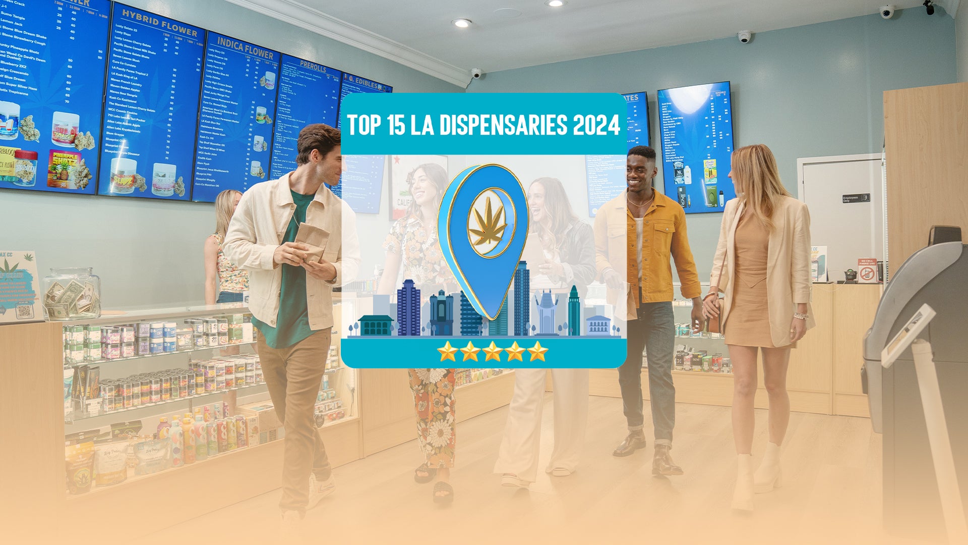 LA's Top 15 Dispensaries for Top Shelf Cannabis Brands