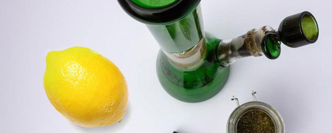 natural cleaning lemon bong