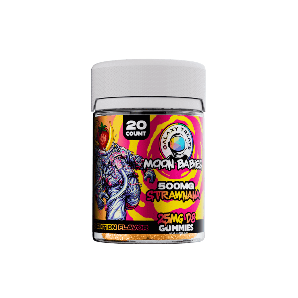 STRAWNANA D8 GUMMIES (20CT) | Galaxy Treats