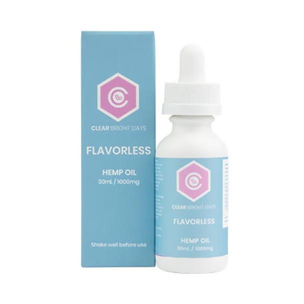 CBD Tinctures Clear Bright Days - CBD Tincture - Flavorless - 1000mg