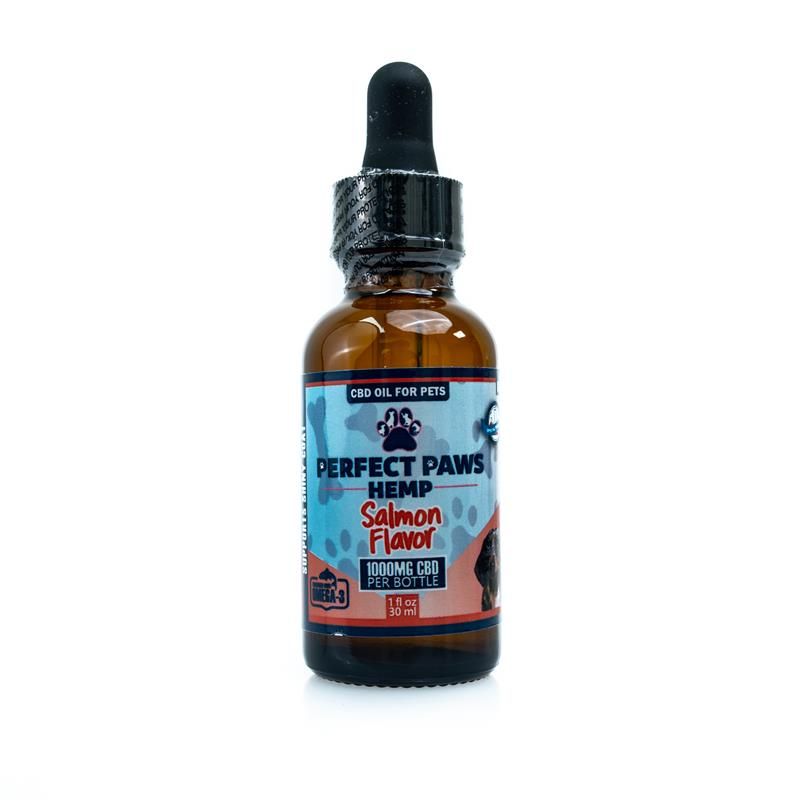 1000mg Salmon CBD Oil for Pets – Skin and Coat Blend