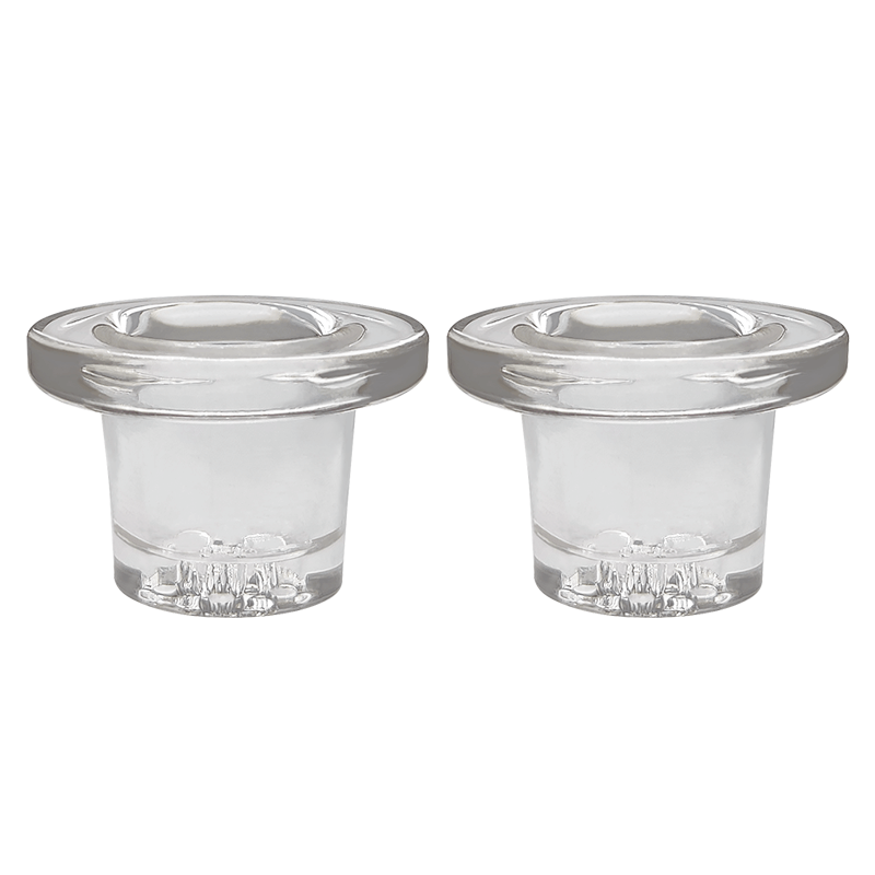 bong accessories 12mm Glass Bowl Replacement for Ash Catcher & Ash Catcher Mini (2 Pack)