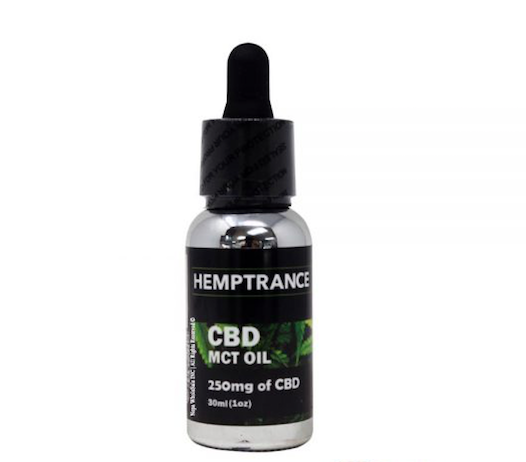 CBD Pain Relief Hemptrance CBD MCT Oil 250mg 30ml
