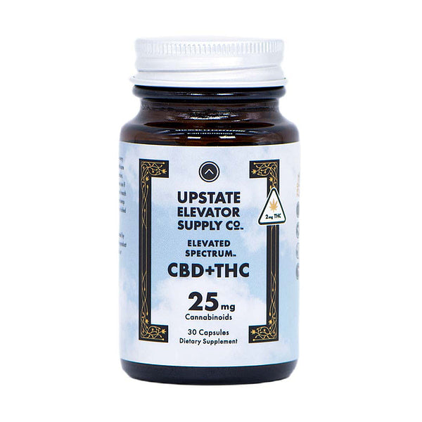 25mg Elevated Spectrum™ CBD+THC Capsules