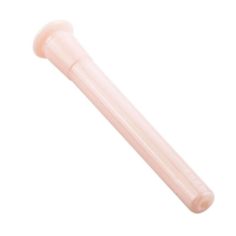 Bong Attachments 5.5" 18mm To 14mm Slitted Diffuser Downstem (Pink)