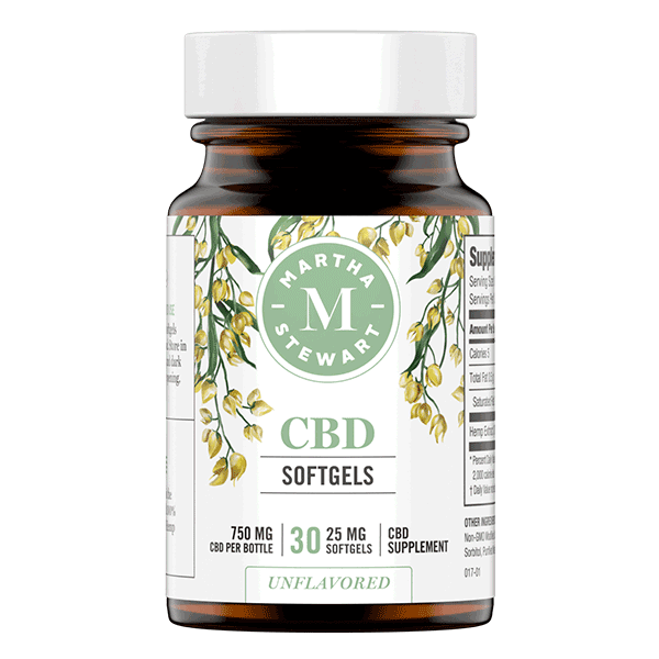 Martha Stewart CBD Softgels