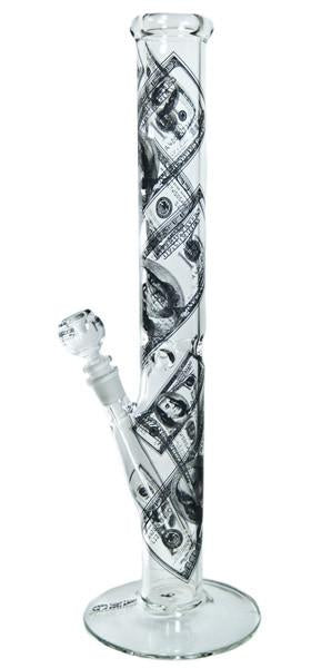 Water Pipes AMG Glass - Benjamins Straight Tube 18''