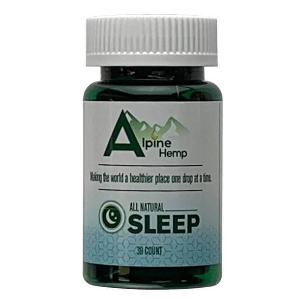CBD Capsules Alpine Hemp - CBD Capsule - Sleep - 20mg