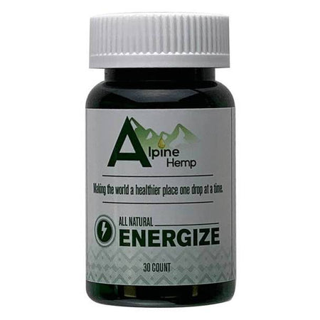 CBD Capsules Alpine Hemp - CBD Capsule - Energize - 20mg