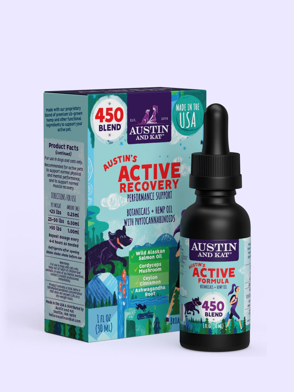 Austin's Active Recovery Oil