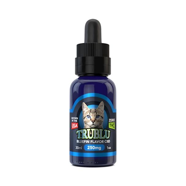 Cbd For Pets Blue Moon Hemp - CBD Pet Tincture - Tru Blu Tuna Cat Tincture - 250mg