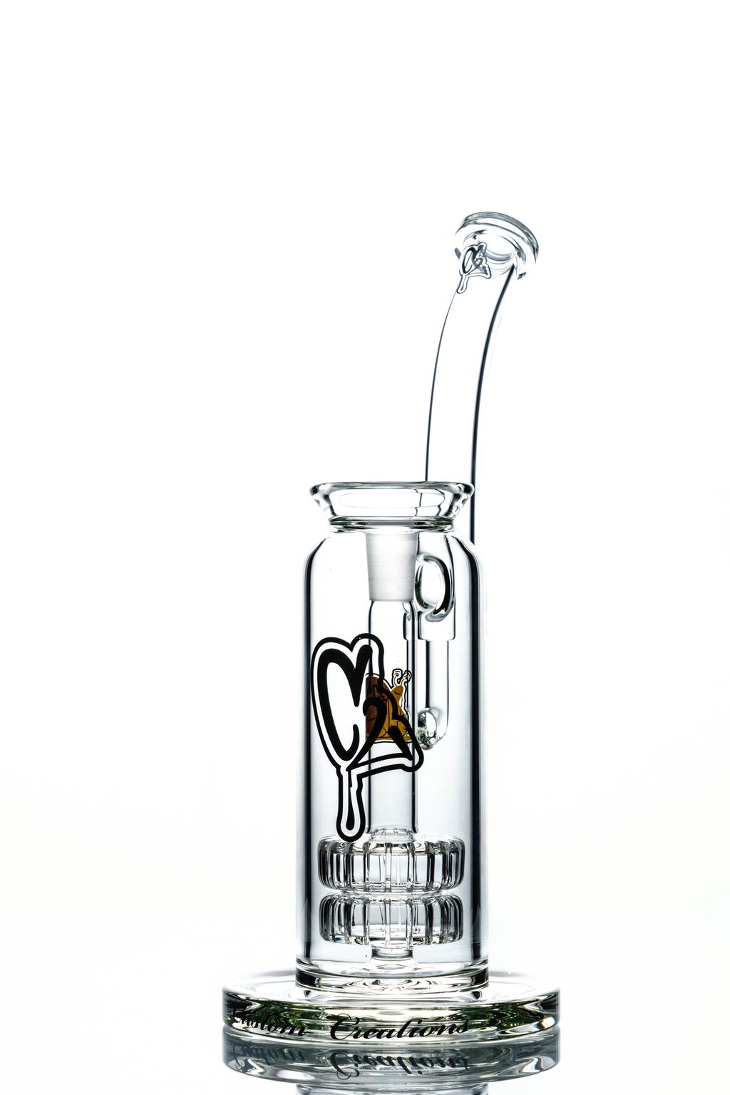 Water Pipes C2 Custom Creations Double Showerhead Bubbler Water Pipe