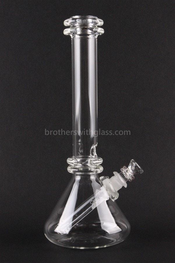 Glass pipes HVY Glass Double Maria Beaker Water Pipe - Clear