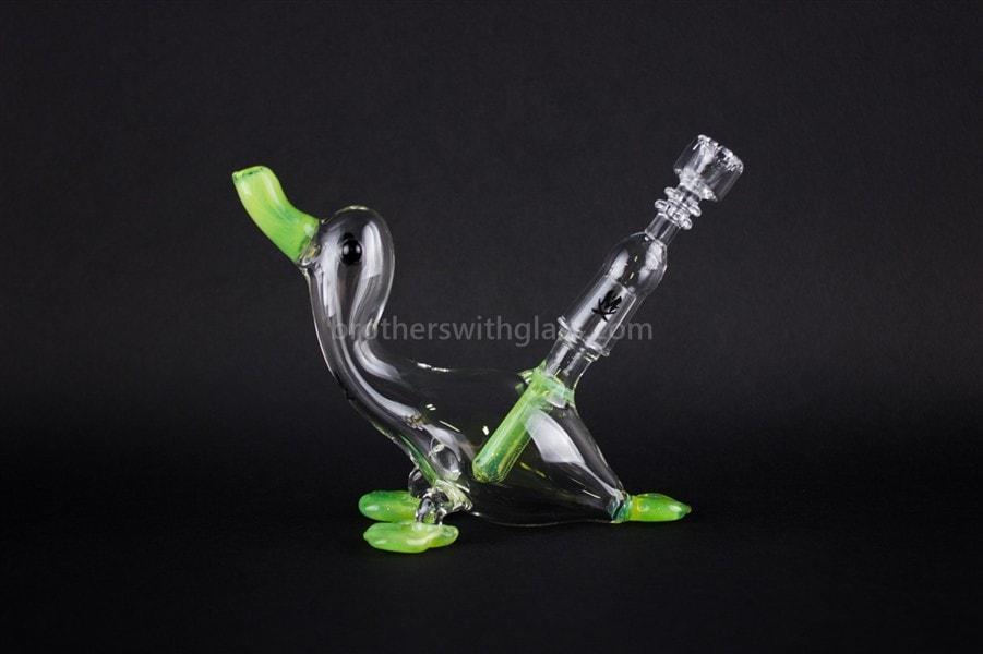Dab rigs Mathematix Glass Cute Little Duck Dab Rig - Slyme