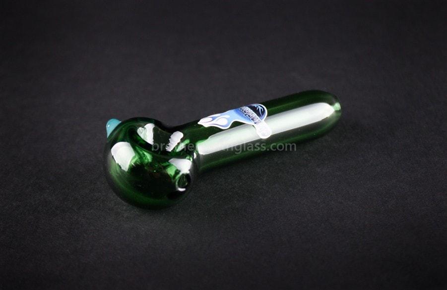 Hand pipe Chameleon Glass Three Dot Hand Pipe - Green