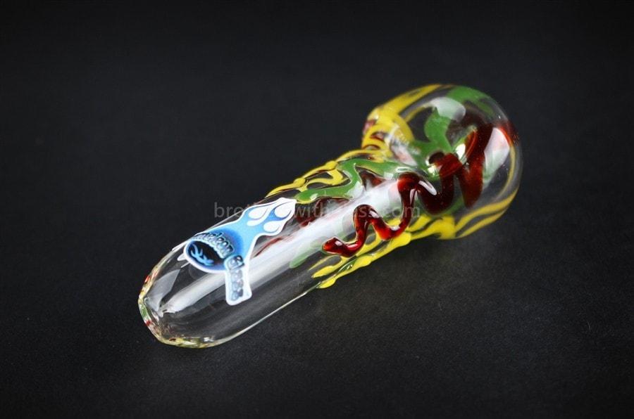 Hand pipe Chameleon Glass Squigee Hand Pipe - Irie Clear