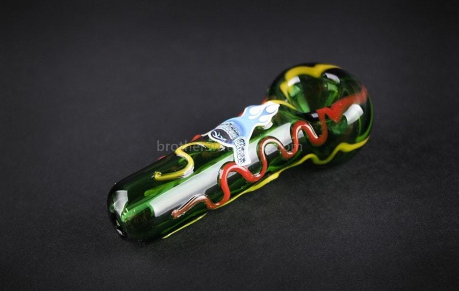 Hand pipe Chameleon Glass Squigee Hand Pipe - Irie Green