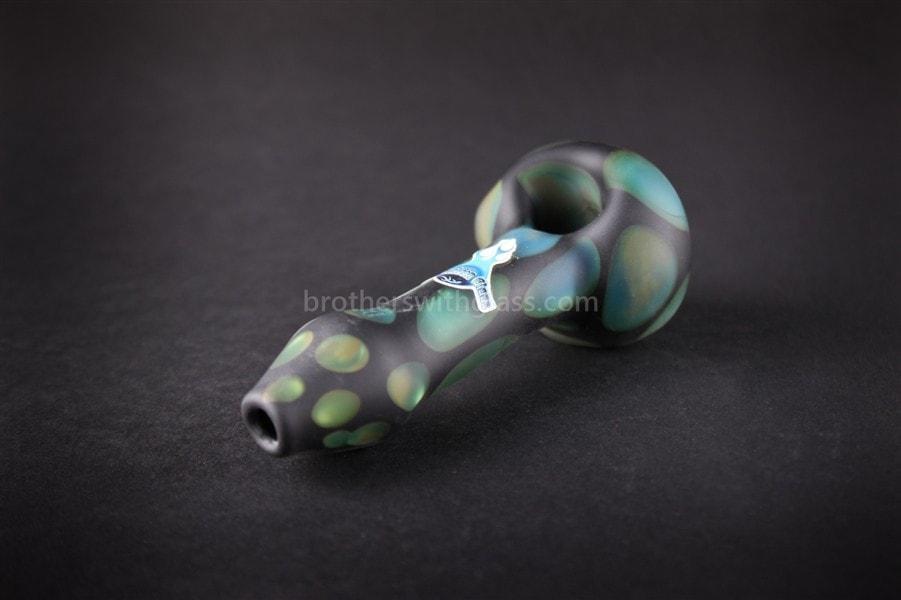 Hand pipe Chameleon Glass Frosted Shrine of Minerva Hand Pipe