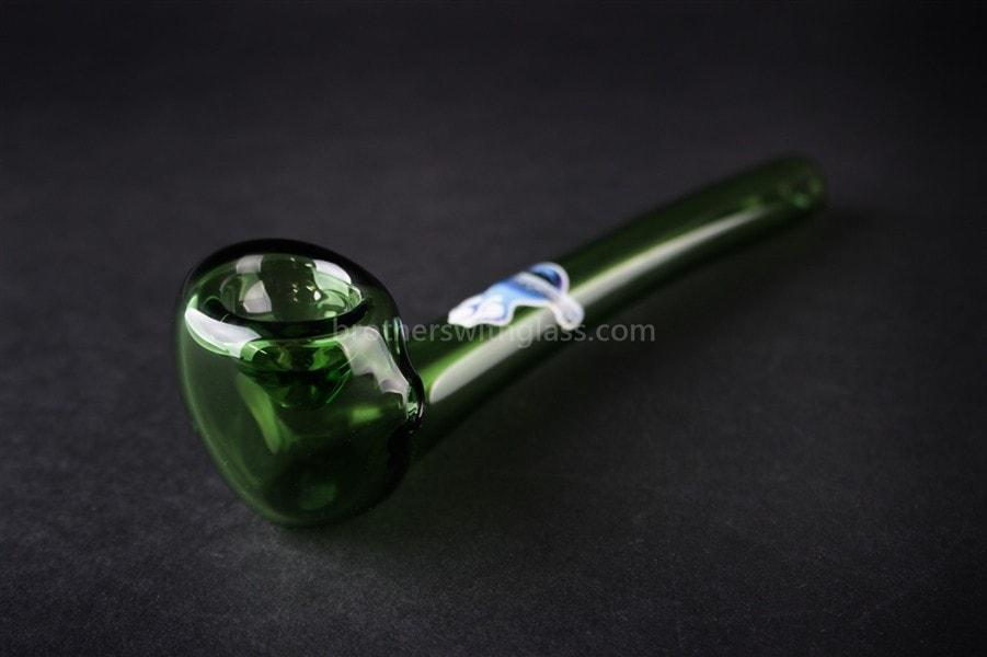 Hand pipe Chameleon Glass Aragorn's Briar Sherlock Hand Pipe - Green