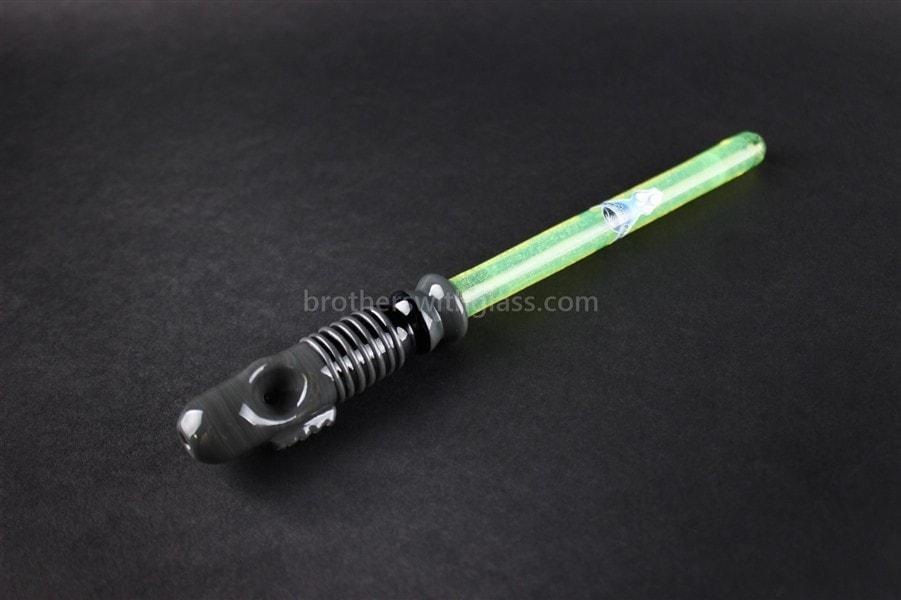 Hand pipe Chameleon Glass Slyme Green Saber Hand Pipe