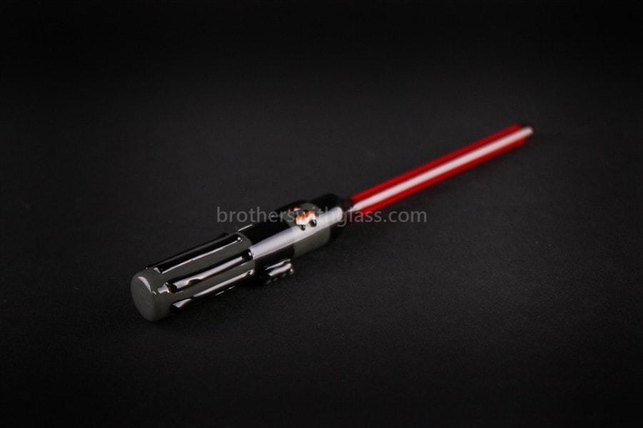 Dab Accessories Chameleon Glass Atom Saber Wand Dabber - Red